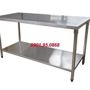 Bàn Chia Soạn Thức Ăn Bằng Inox
