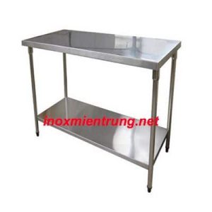 Bàn Inox 2 Tầng phẳng