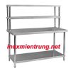 Kệ Inox Trên Bàn 2 Tầng
