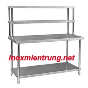 Kệ Inox Trên Bàn 2 Tầng