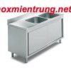 Bàn tủ Inox có chậu rửa