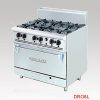 Bếp âu 6 họng có Lò nướng BERJAYA DRO 6L