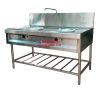 bếp 2 họng khò, bếp nhà hàng 2 họng