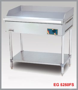 Bếp chiên bề mặt dùng điện chân đứng