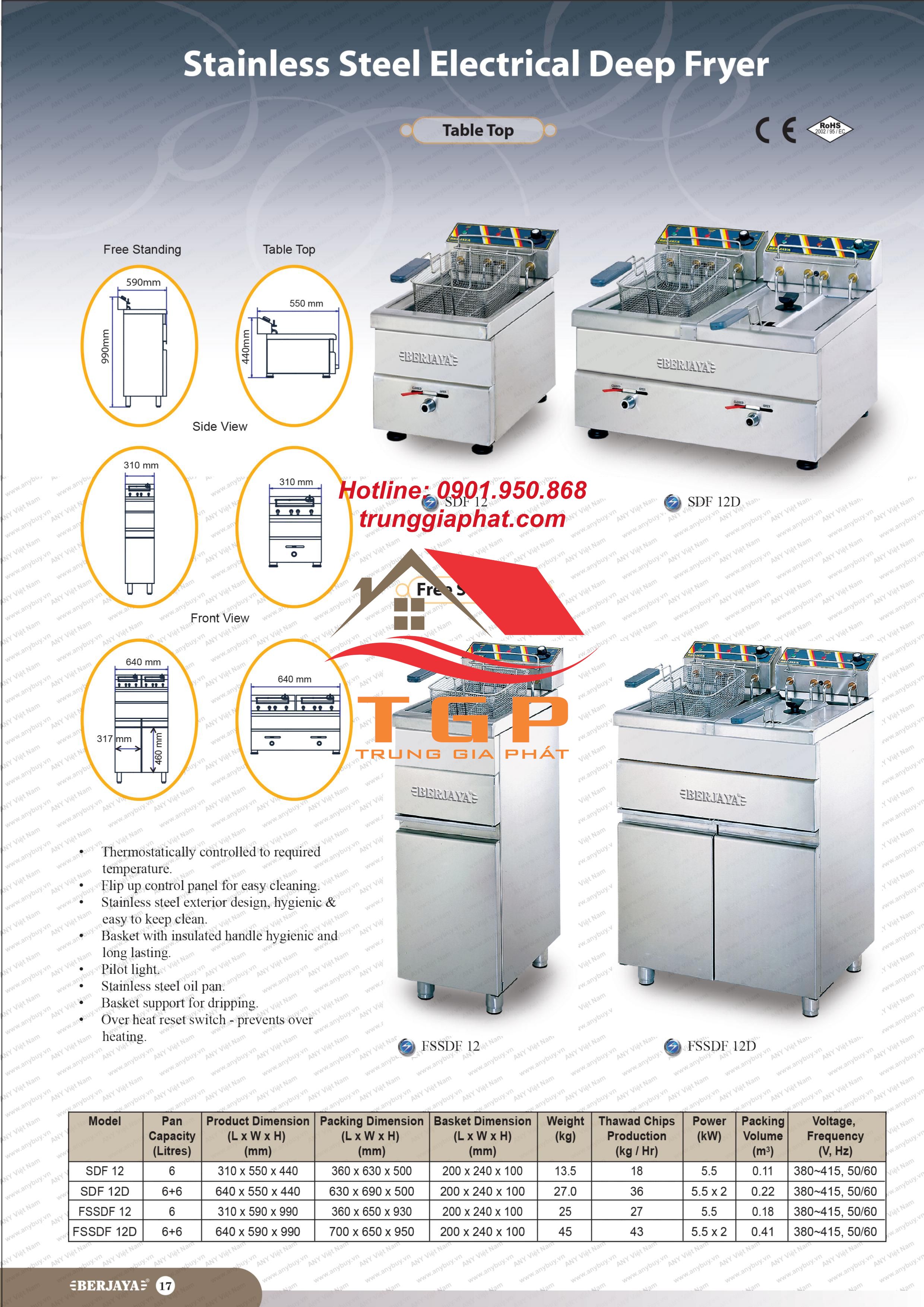 bep-chien-nhung-doi-dung-dien-berjaya-df11d-17-8 Bếp Chiên nhúng điện đôi Berjaya DF11D-17