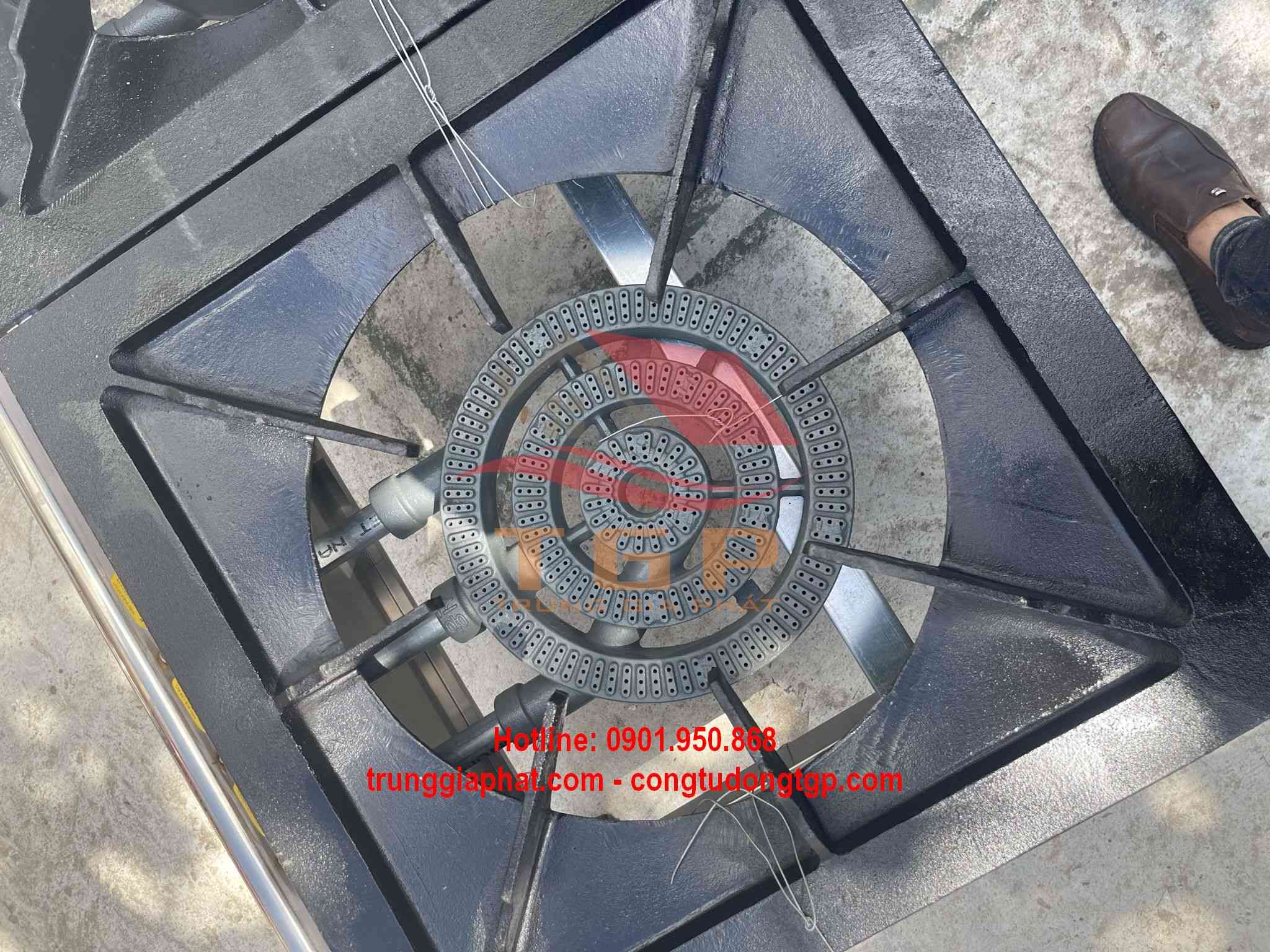 Bếp Hầm Kiểu Hàn Quốc 2 Họng