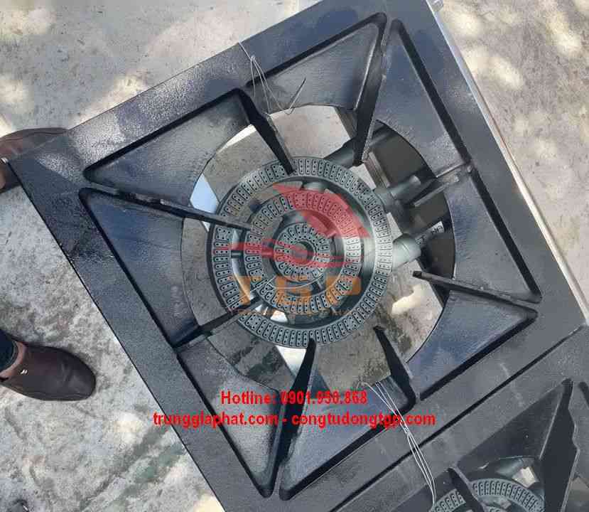 Bếp Hầm Kiểu Hàn Quốc 2 Họng