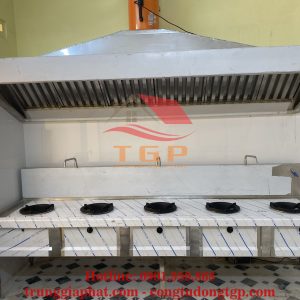 Bếp á 5 họng inox