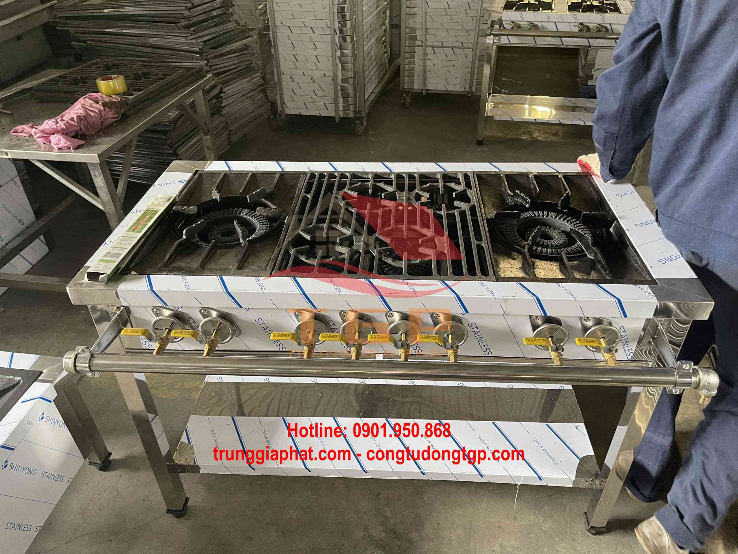 Bếp Kiểu Hàn Quốc 2 To 4 Nhỏ