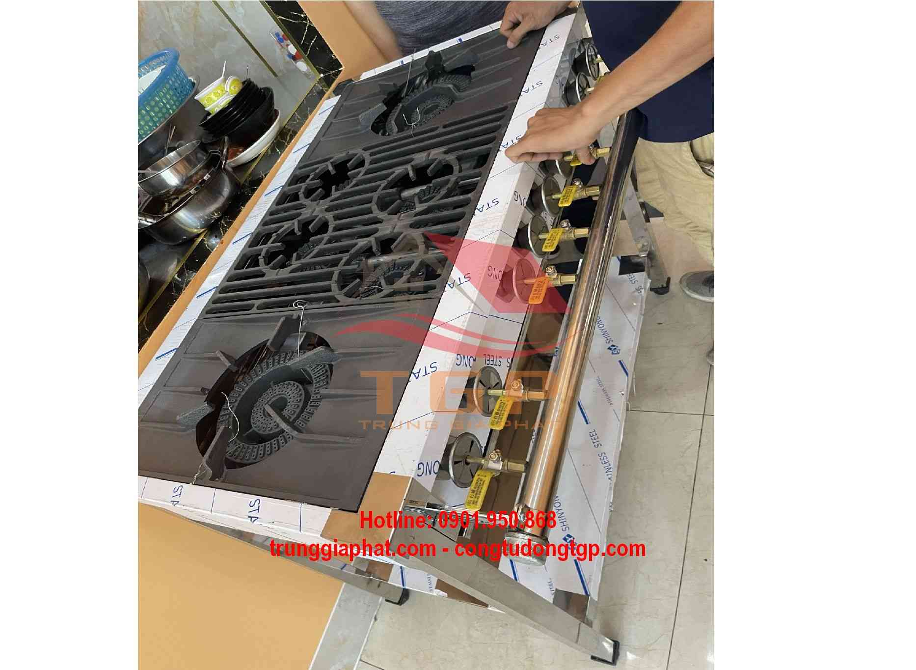 Bếp Kiểu Hàn Quốc 2 To 4 Nhỏ