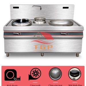 Bếp Xào Điện Từ Mặt Kính và Trực Tiếp 15Kw
