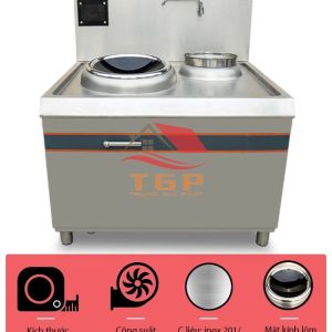 Bếp Từ Đơn Công Nghiệp Mặt Kính Có Bầu Nước