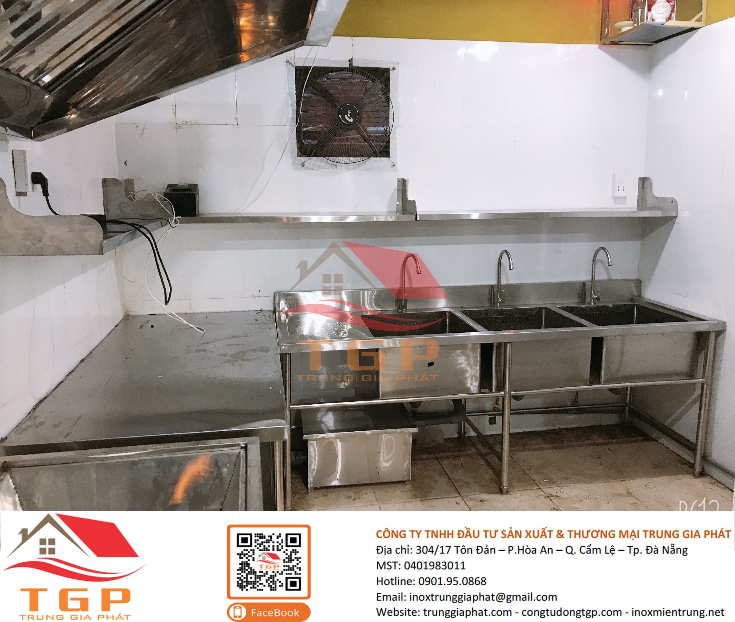 bồn rửa inox 3 hộc