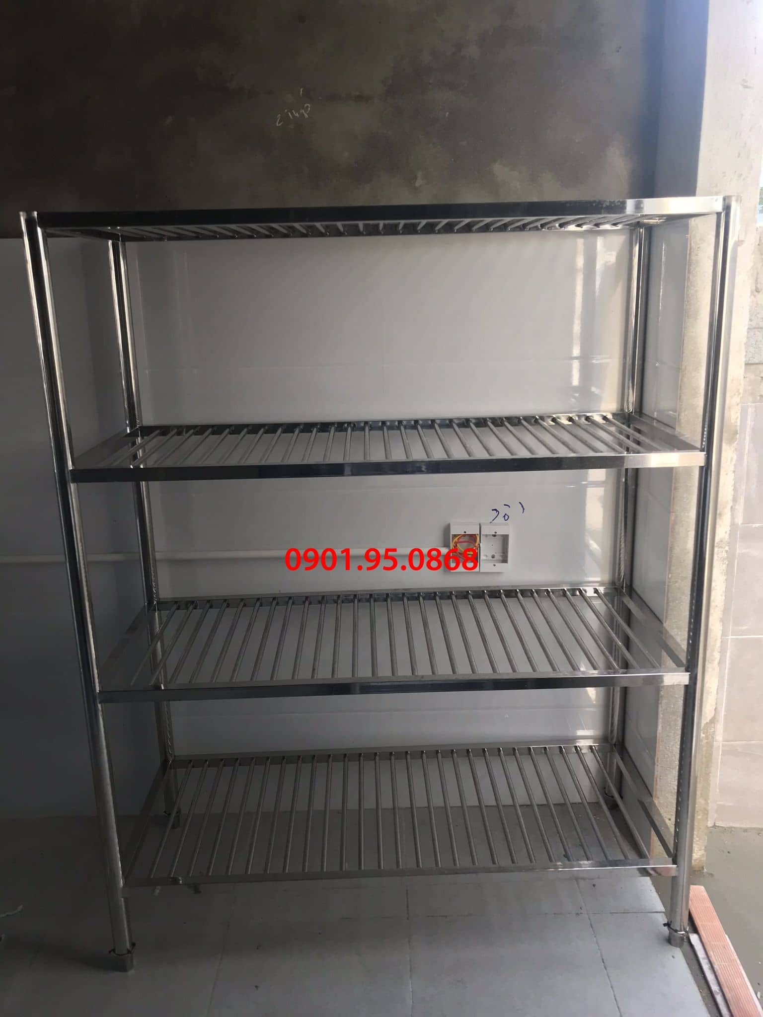 Kệ song Inox 4 Tầng – CÔNG TY TNHH ĐẦU TƯ SẢN XUẤT & THƯƠNG MẠI TRUNG ...
