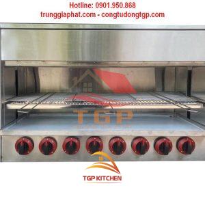 Lò Nướng Salamander 8 họng gas