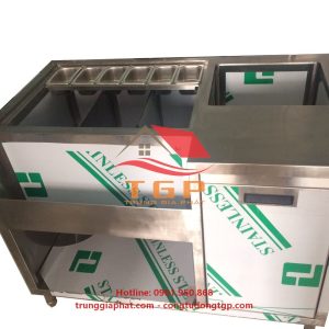 Bàn Tủ inox Pha Chế