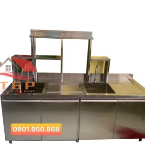 Quầy Pha Chế Trà Chanh + Trà Sữa + Cafe