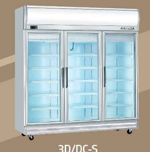 Tủ mát trưng bày 3 cánh kính Berjaya 3D/DC-S