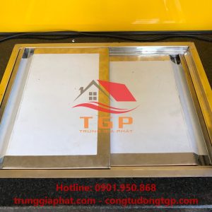 Thùng đá inox âm bàn, inox 304
