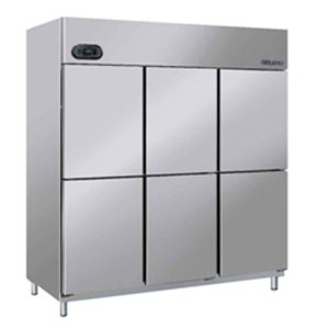 Tủ mát 6 cánh inox Berjaya BS6DUC/Z 1701 lít