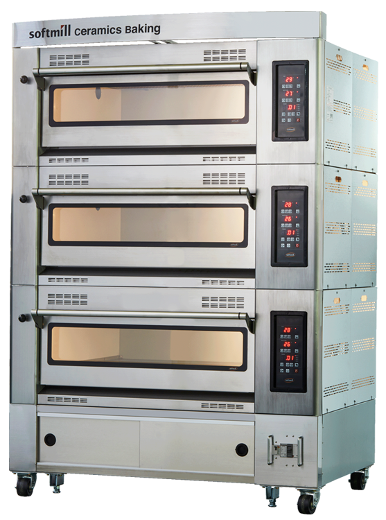 Lò nướng bánh công nghiệp dạng sàn Softmill